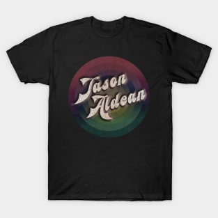 retro vintage circle Jason Aldean T-Shirt